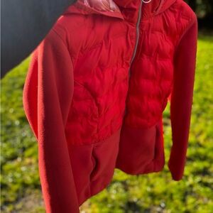 Columbia Vibrant Red Quilted Jacket